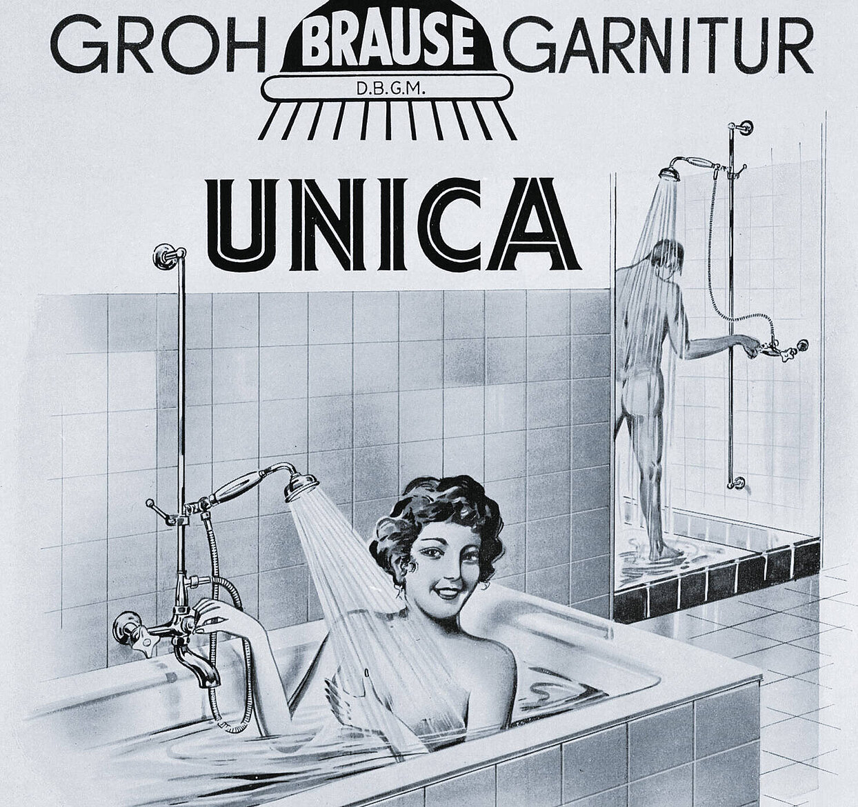 hansgrohe Ahistorische Anzeige für Duschstange Unica