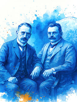 Ernst Frenzel und Emil Richter